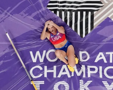 Moon claims 3rd global pole vault gold in dramatic Tokyo competition