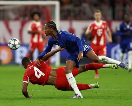 Chelsea's manager explodes when Bayern Munich defender Jonathan Tah avoids dismissal in Champions League defeat